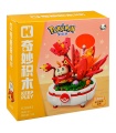 Keeppley K20241 Pokémon Fuecoco Bonsaï Ensemble de blocs de construction
