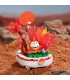 Keeppley K20241 Pokémon Fuecoco Bonsai Bausteine-Spielzeugset