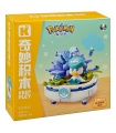 Keeppley K20242 Pokémon Quaxly Bonsai Bausteine Spielzeugset