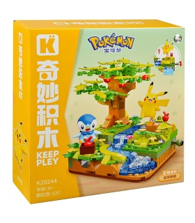 포켓몬 Keeppley K20244 The Riverbank 과일 따기 빌딩 블록 장난감 세트