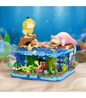 Keeppley K20246 Pokémon La Plage Mignonne Ensemble de Blocs de Construction