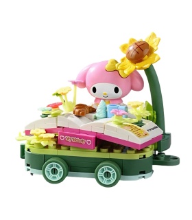 Keeppley K20831 My Melody Float Parade Blumengarten Picknick Bausteine Spielzeugset