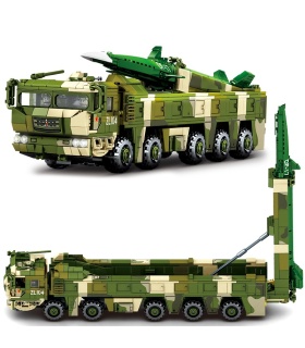 SEMBO 105801 Military Series DF-17 Hypersonic Ballistic Missile Building Blocks Toy Set