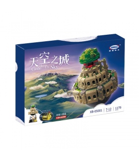 XINGBAO 05001 le Château Dans Le Ciel Laputa Briques de Construction Jouet Jeu