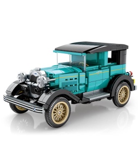 SEMBO705807アメリカンフォードモデルA自動車博物館シリーズビルディングブロックおもちゃセット