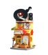 Set de bloques de construcción Keeppley K28028: Tienda de instrumentos musicales y discos de vinilo.