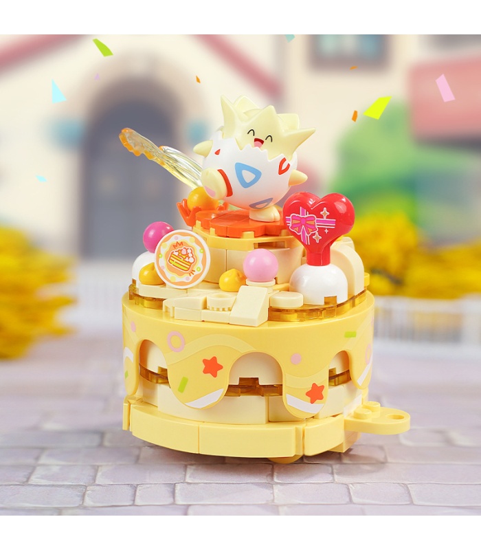 Keeppley K20265 トゲピーケーキカート積み木おもちゃセット