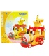 Set de bloques de construcción Keeppley K20261 Pikachu Cruise Train