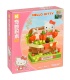Keeppley K20867 Mercado de fresas Hello Kitty Sanrio Strawberry Town Bloques de construcción Juguete