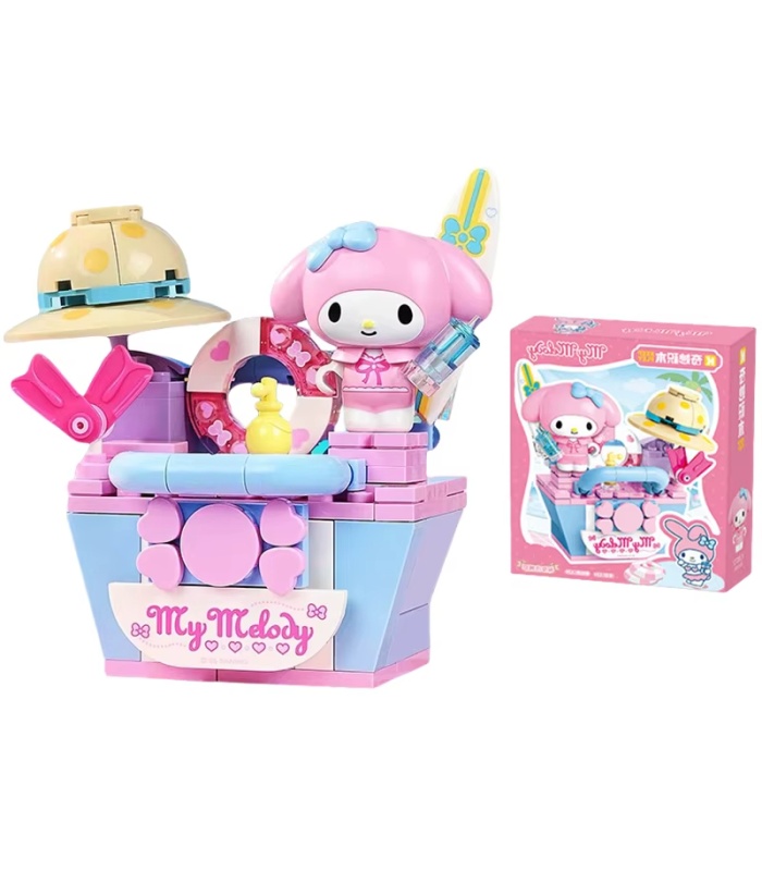 Keeppley K20872 Damen-Strandtasche My Melody Baustein-Spielset