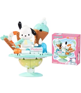 Keeppley K20875 Mint Parfait Cup Pochacco Baustein-Spielset