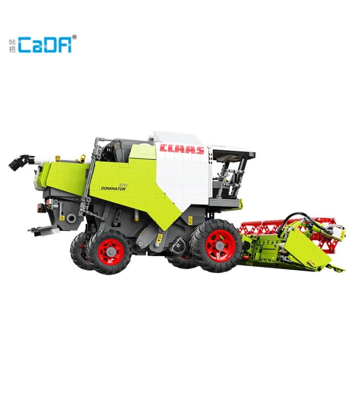 Combine Harvester CaDA C61508 CLAAS Dominator 370 Remote Control Building Blocks Toy Set