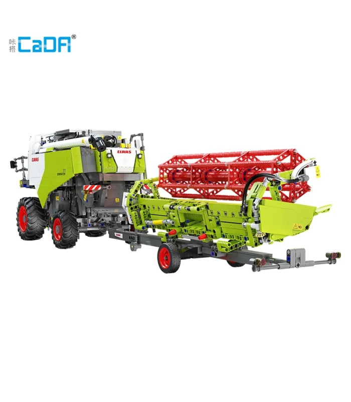 Combine Harvester CaDA C61508 CLAAS Dominator 370 Remote Control Building Blocks Toy Set