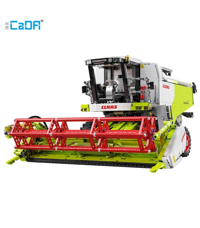 Mähdrescher CaDA C61508 CLAAS Dominator 370 ferngesteuertes Baustein-Spielset