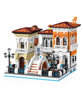 JIE STAR 57025 Little Venice Building Blocks Toy Set