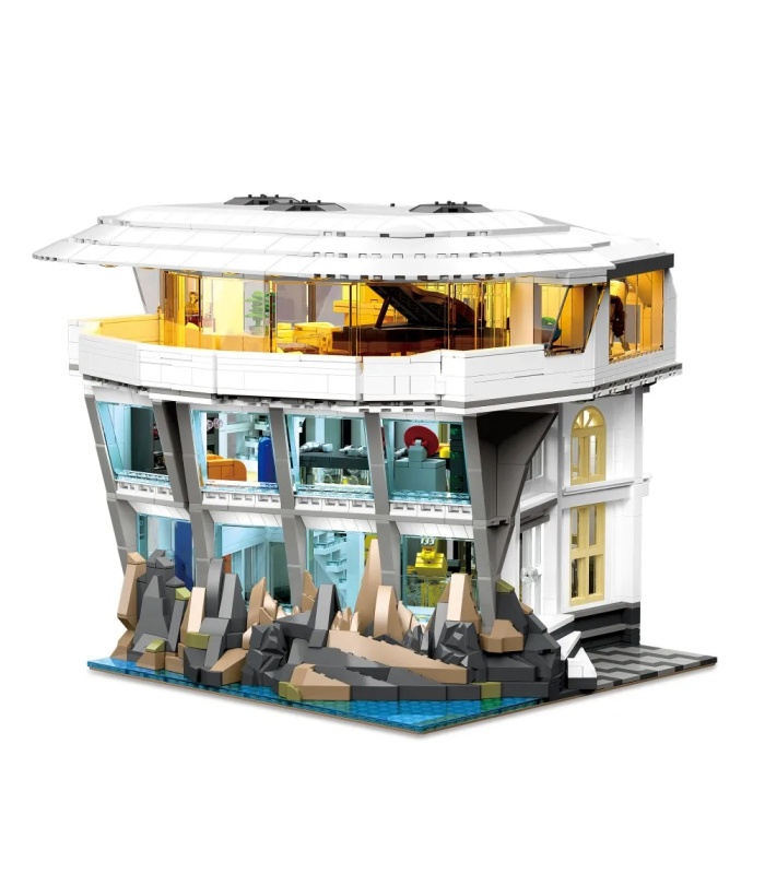 JIE STAR 58280 Malibu Villa Building Blocks Toy Set
