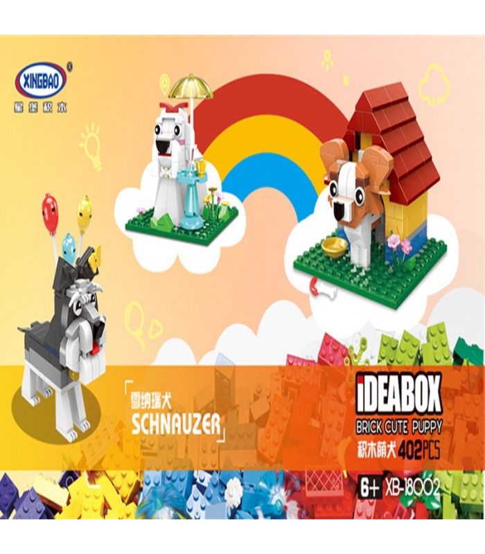 XINGBAO 18002 Lovely Dog Building Bricks Set