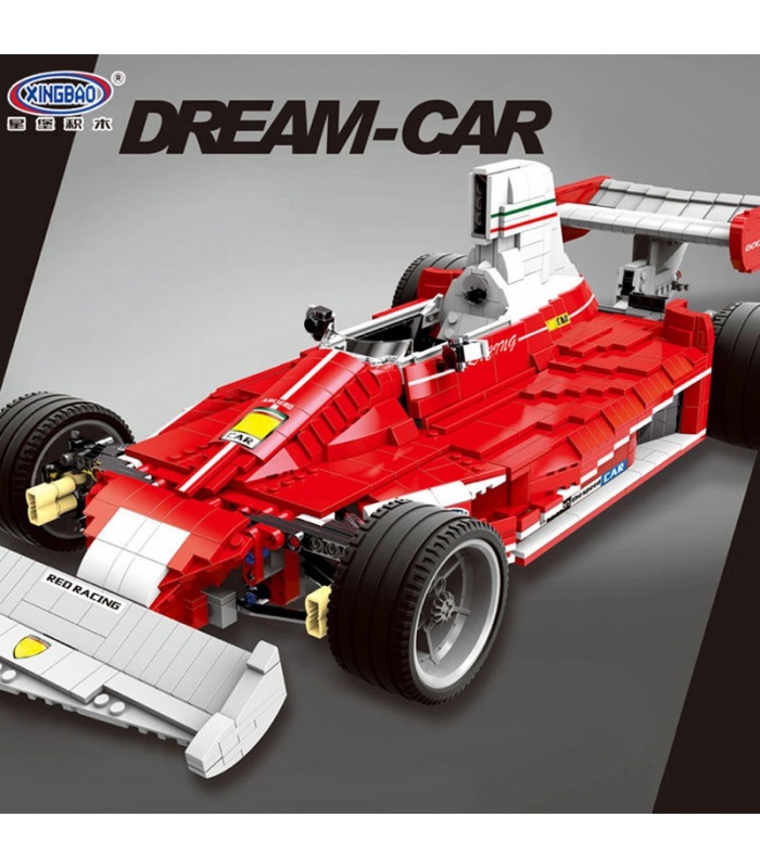 XINGBAO 03023 Red Formula One Racing Car Building Bricks Set