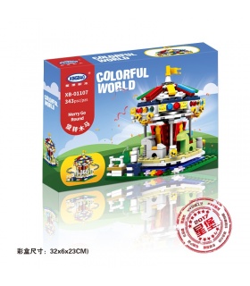 XINGBAO 01107 Merry Go Round Edificio de Ladrillos Conjunto