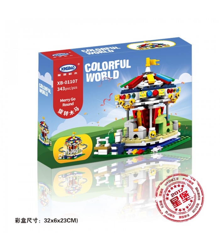 XINGBAO 01107 Merry Go Round Briques de Construction, Jeu de