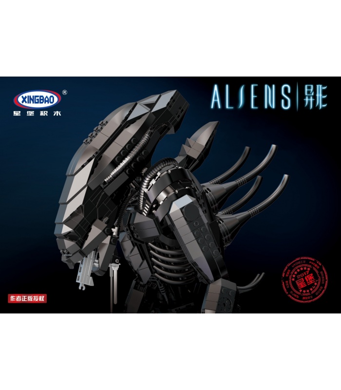 XINGBAO 04001 Extranjero Xenomorph Guerrero Ladrillos de Construcción Conjunto