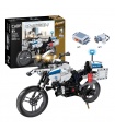 Doppeladler CaDA C51023 Polizei Motorrad Bausteine Spielzeug Set