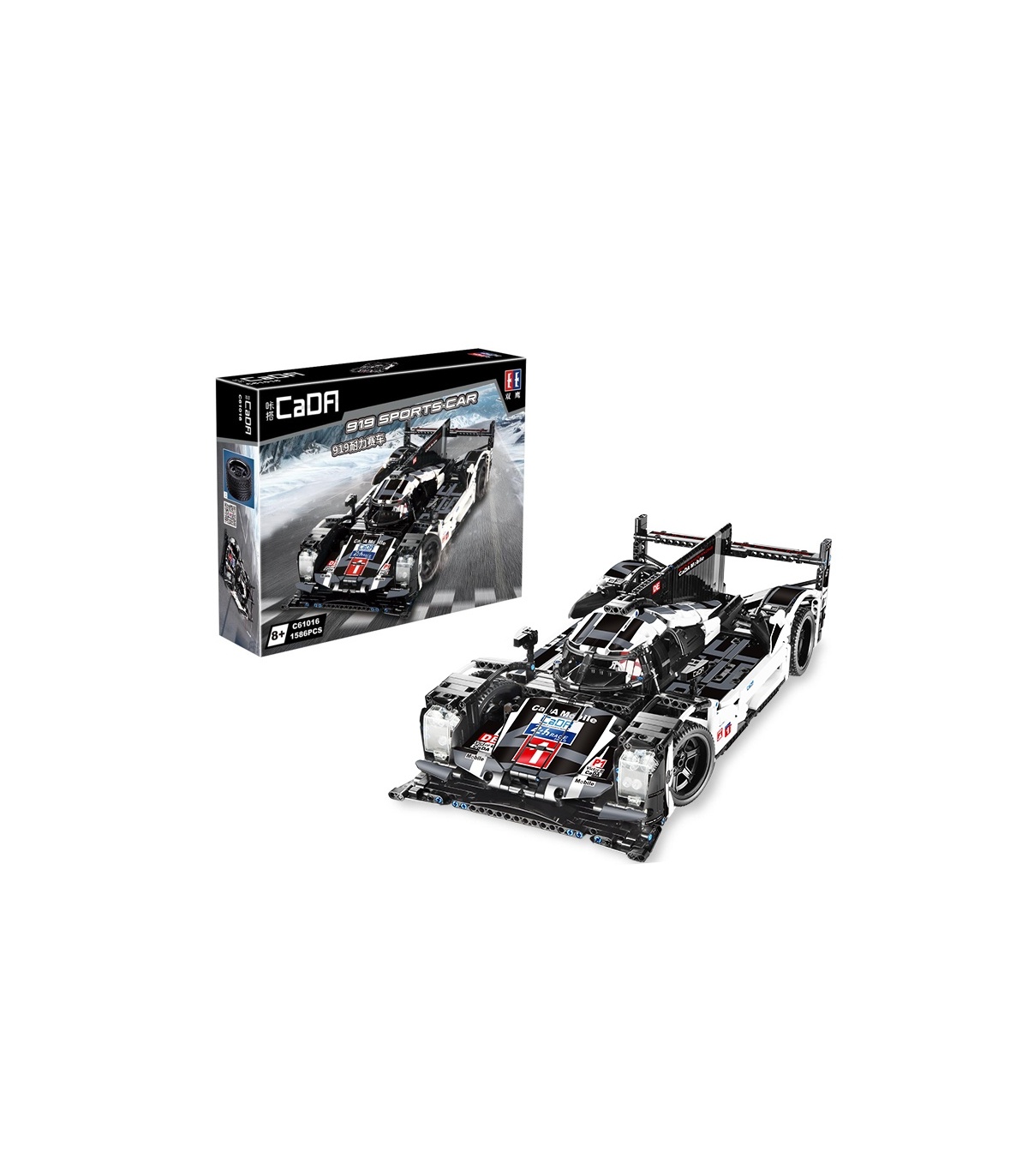 Double Aigle CaDA C61016 Porsche 919 Hybride Evo Blocs De Construction Jouets Jeu