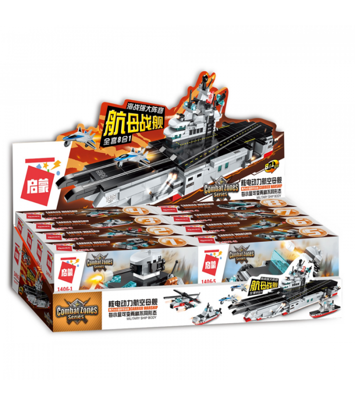 ENLIGHTEN 1406 Carrier Warship Building Blocks Set