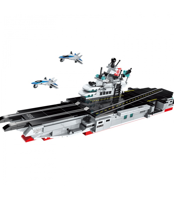 ENLIGHTEN 1406 Carrier Warship Building Blocks Set