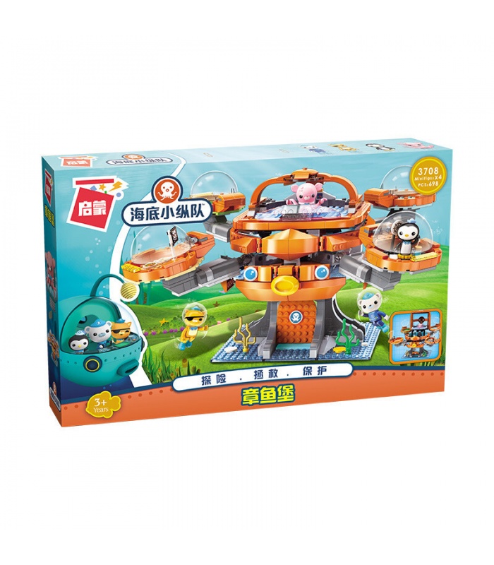 ENLIGHTEN 3708 Octonauts Old Octopod Building Blocks Spielzeugset