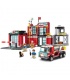 ENLIGHTEN 2808 Fire Station Building Blocks Set