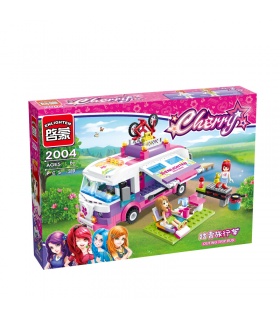 ENLIGHTEN 2004 Outing Trip Bus Building Blocks Set