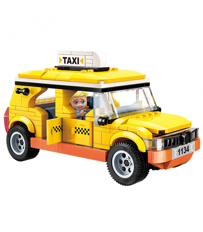 ILUMINAR 1134 Turismo Taxi Conjunto de Bloques de Construcción