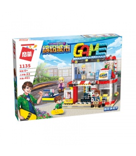 ENLIGHTEN 1135 Cool Play Room Building Blocks Set