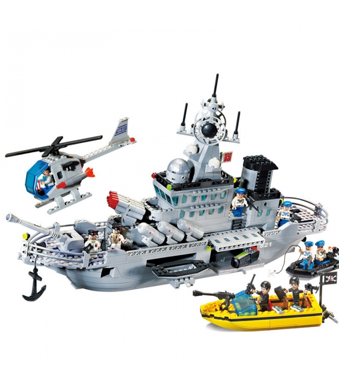 ENLIGHTEN 821 Missile Cruiser Building Blocks Set