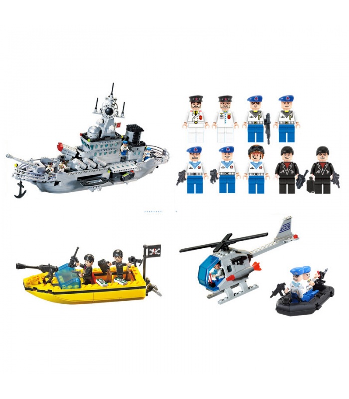 ENLIGHTEN 821 Missile Cruiser Building Blocks Set