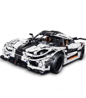 カスタムMOC Koenigsegg一:1スポーツカー対応のブ玩具セット