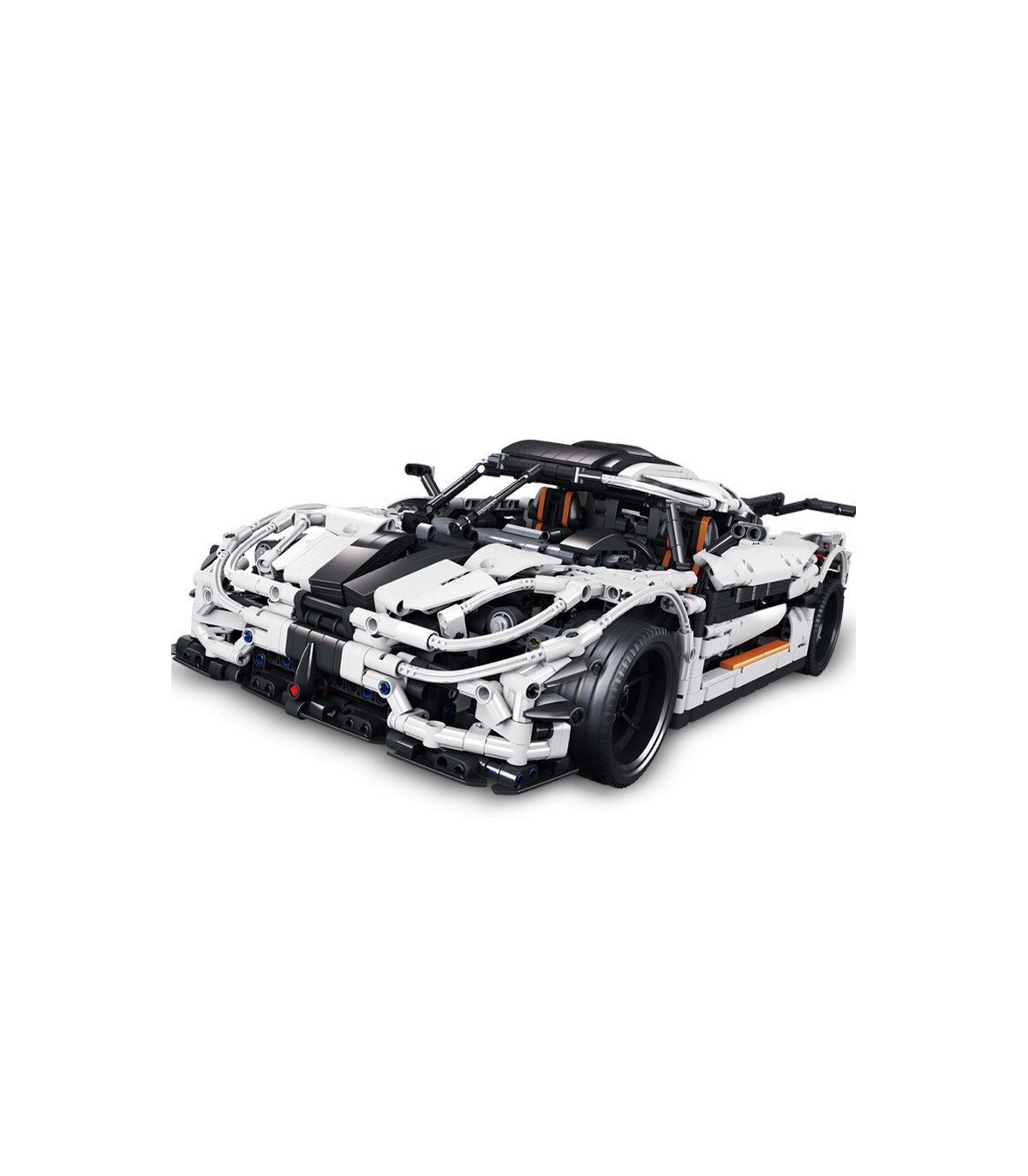 カスタムMOC Koenigsegg一:1スポーツカー対応のブ玩具セット