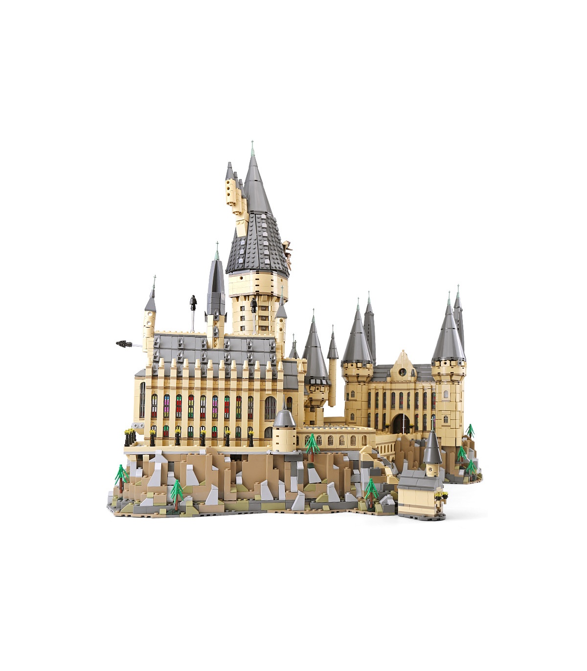 Compatível Com Lego Harry Potter Hogwarts Castelo Menino Montado Blocos De  Construção 1.000 Ou Mais Presente Feminino De Brinquedo - Escorrega o Preço