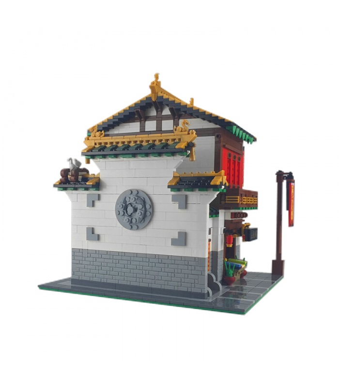 XINGBAO01001絹荘の建物の煉瓦セット