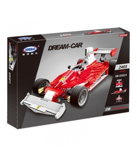 XINGBAO 03023 Red Formula One Racing Car Building Bricks Set