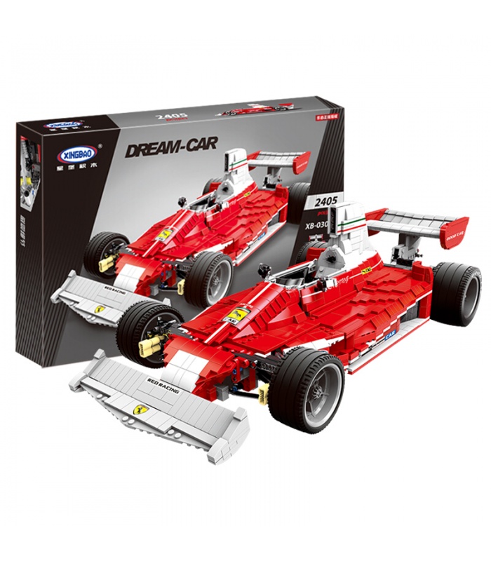XINGBAO 03023 Red Formula One Racing Car Building Bricks Set