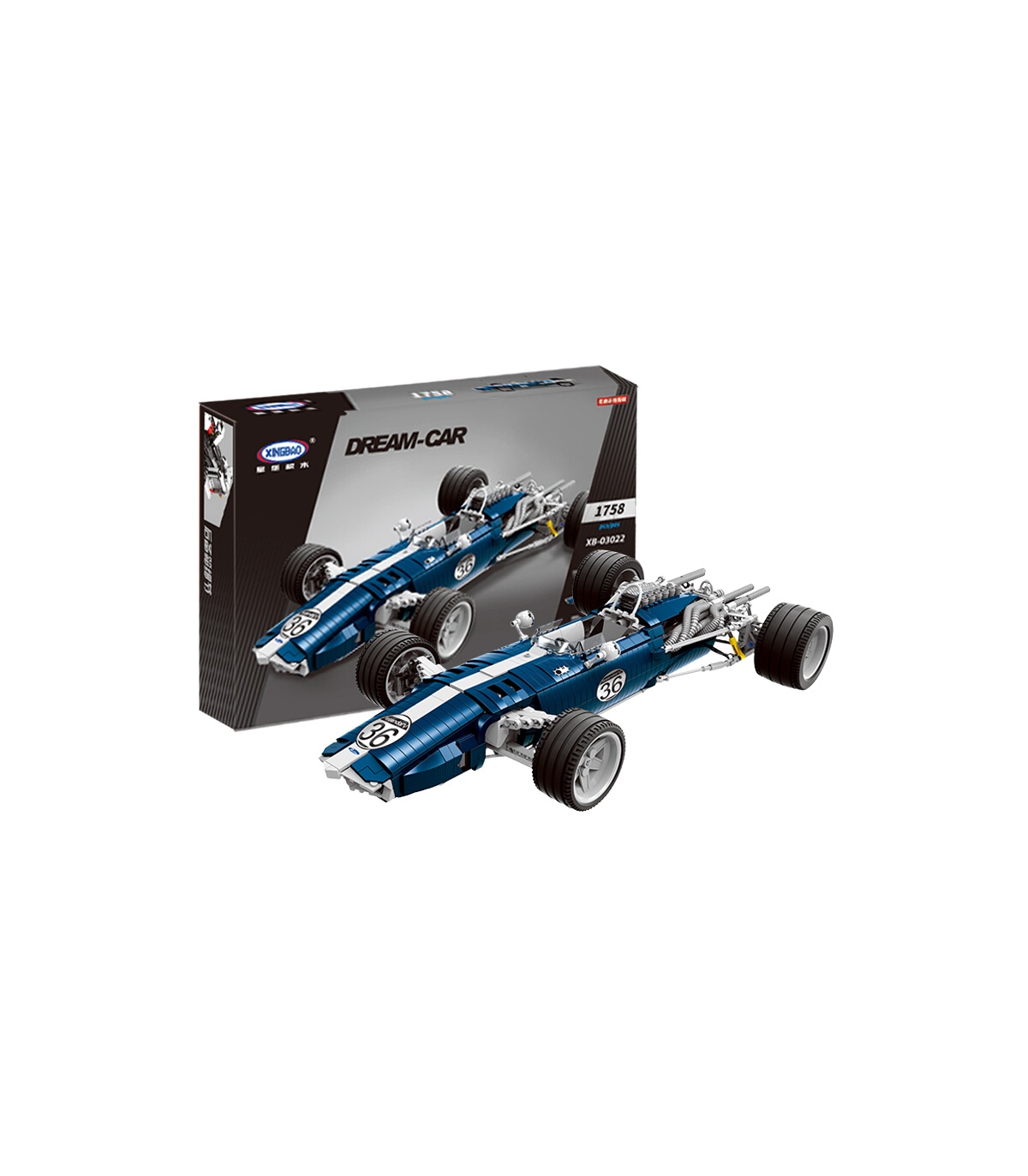 De Course Les Xingbao 03022 Sonic Voitures Briques Bleu xrdoeWCB