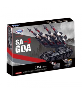 XINGBAO 06004 Soviétique, Sa-3 Goa et T55 Réservoir de Briques de Construction, Jeu de