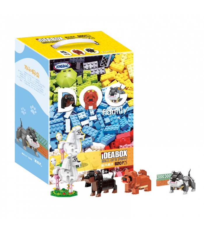 XINGBAO 18003 Cute Brick Puppy Building Bricks Set