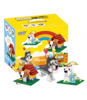 XINGBAO 18002 Lovely Dog Building Bricks Set