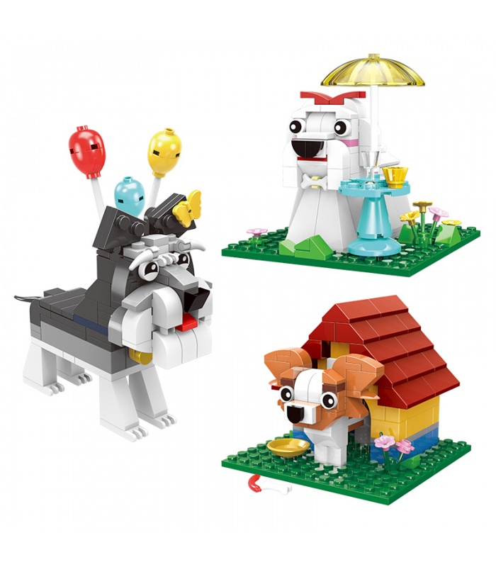 XINGBAO 18002 Lovely Dog Building Bricks Set