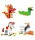 XINGBAO 18001 Zodiaque Chinois Briques de Construction, Jeu de