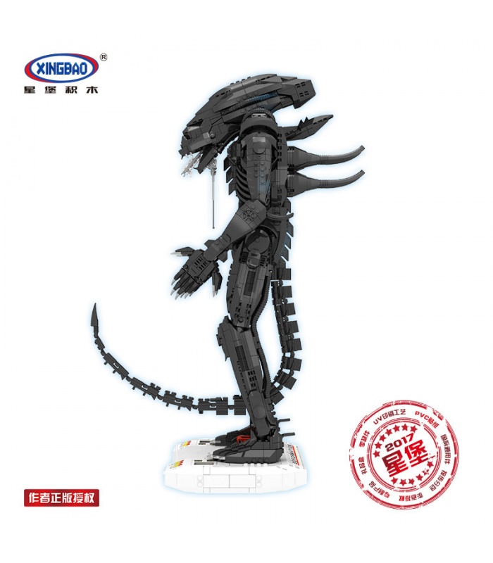 XINGBAO 04001 Étranger Xenomorph Guerrier Briques de Construction, Jeu de