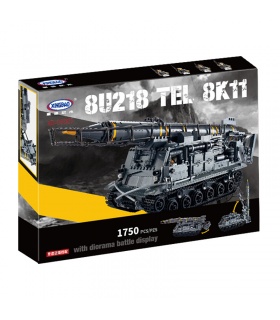 XINGBAO 06005 Militärpanzer 8U218 TEL 8K11 Baustein-Set